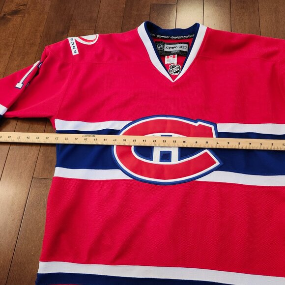 Reebok Montreal Canadiens #13 Michael Cammalleri 1909-2009 jersey in size 54 - Picture 6 of 9
